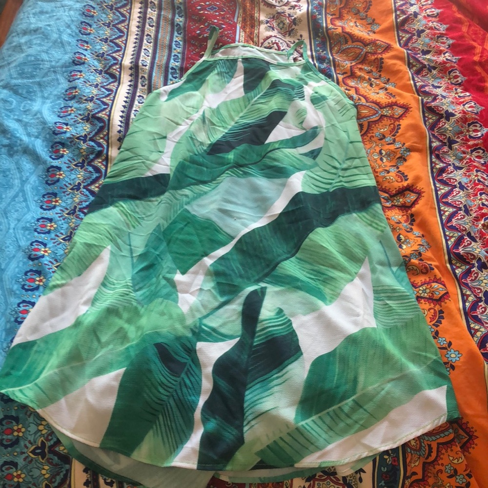 leaf dress